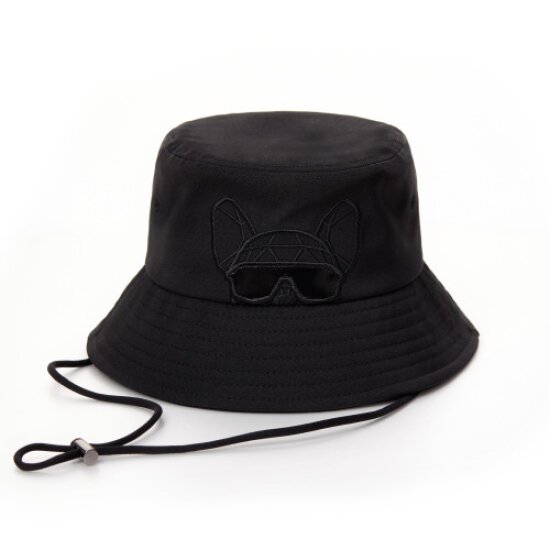 지보스  Z2 라이징 빅캐릭터 버킷햇 블랙