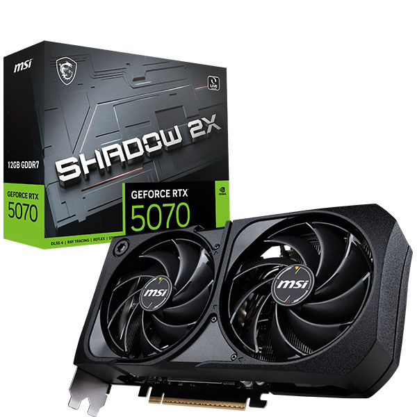 MSI  지포스 RTX 5070 쉐도우 2X OC D7 12GB