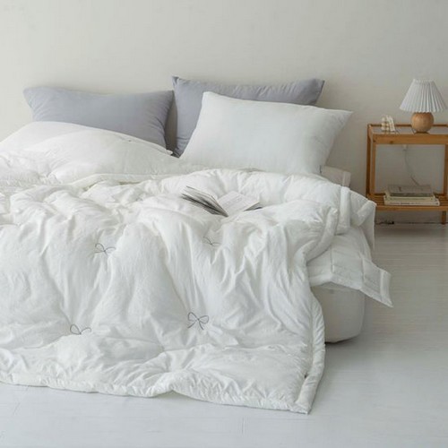 이불조아 리본 세미마이크로 사계절이불 패드세트