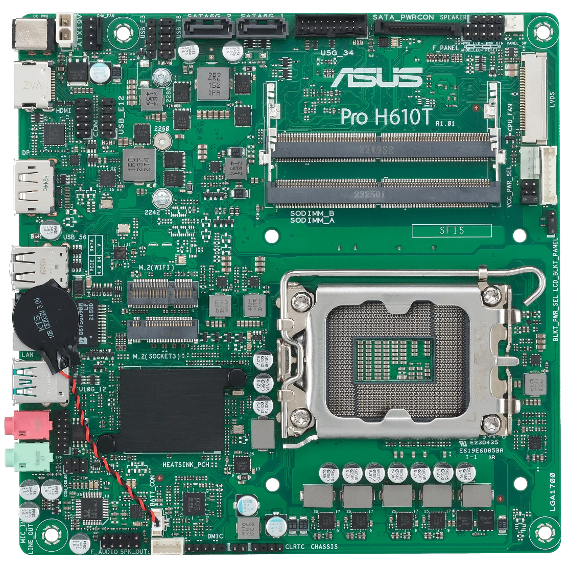 ASUS  Pro H610T-CSM D5 코잇 (벌크)