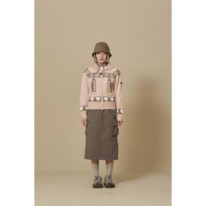 핑크  하트 펭귄 가디건 BE44CD02W540