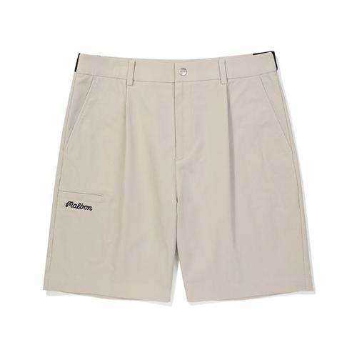 말본골프 원턱 포인트 반바지 M5321PHP04BEI