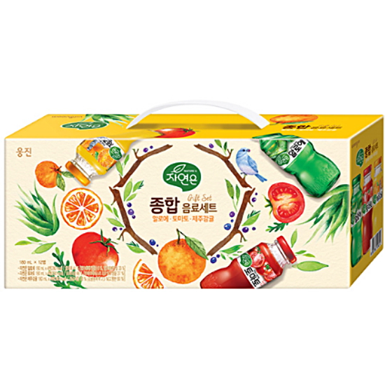 웅진식품 자연은 종합음료세트