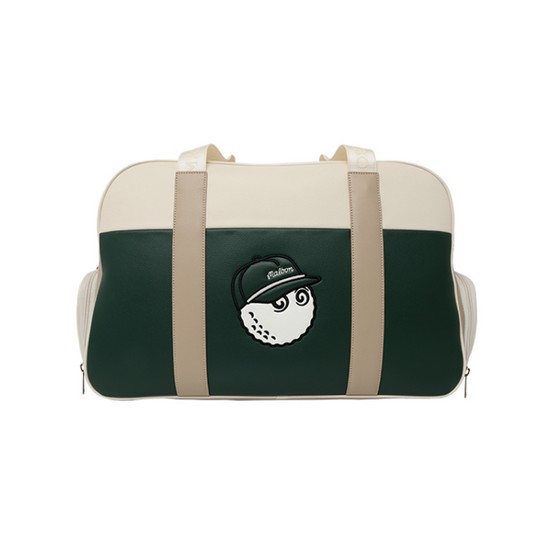 말본골프  컬러 블록 보스턴백 M5343PBO02GRN