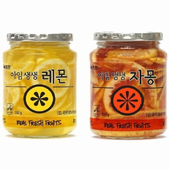 녹차원  아임생생 레몬청 550g