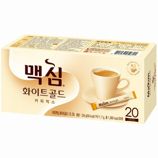 동서식품 맥심 화이트골드 믹스 스틱 20개입