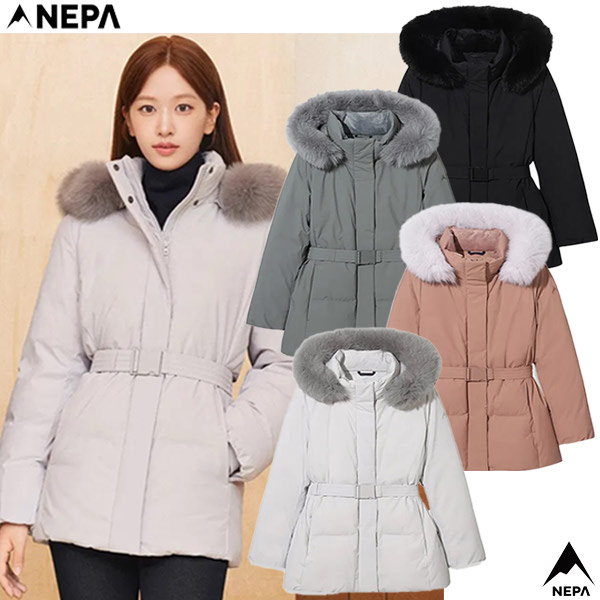 네파  프리미아 벨티드 미드 자켓 7L82072