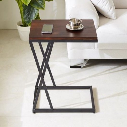 도아르 거실 침대 쇼파 원목 1단 사이드 테이블