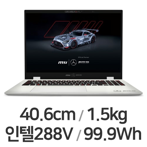 MSI 프레스티지 16 AI+ MercedesAMG B2VMG-U9 UHD+ OLED W11