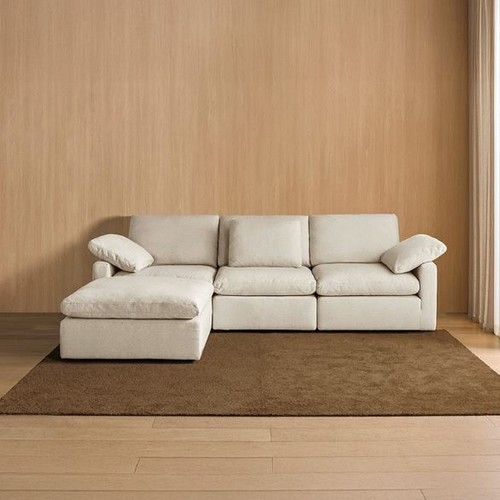 까사미아 캄포구스30 슬림 패브릭 소파 4인용