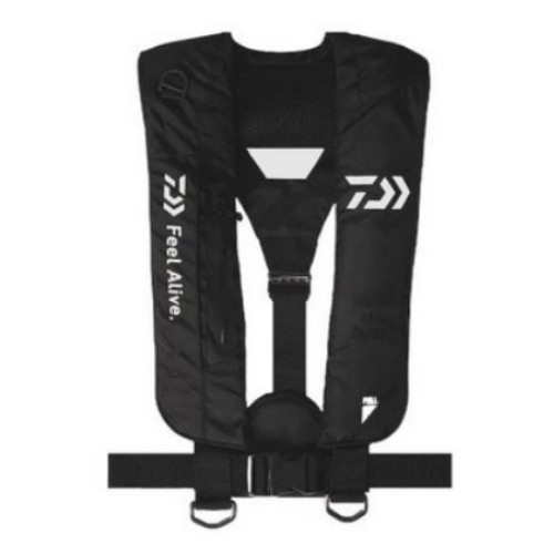 다이와  DF-9105 자동팽창식 구명조끼 블랙, 2025년형