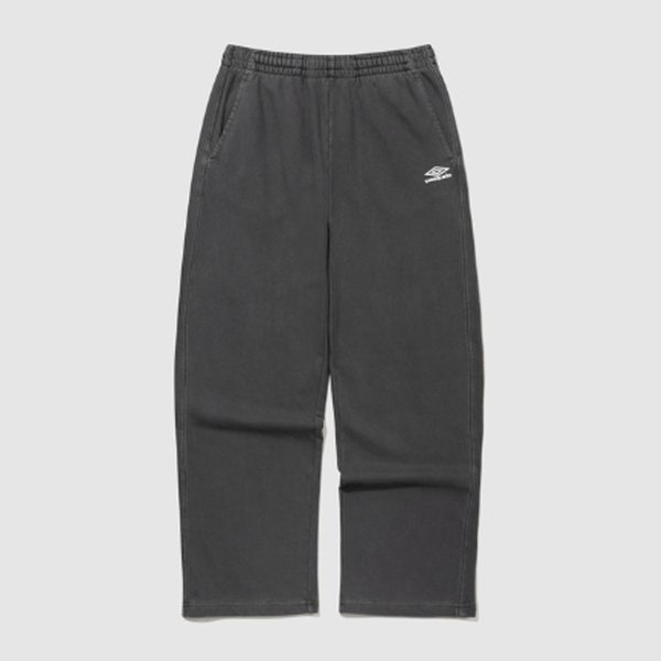 엄브로 HBL 가먼트 다잉 그래픽 와이드 스트레이트 스웨트 팬츠 UQ323CFP98