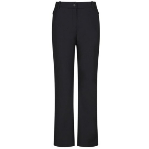 팬텀 백포켓 로고 약본딩 부츠컷 팬츠 221E3PT801_BK