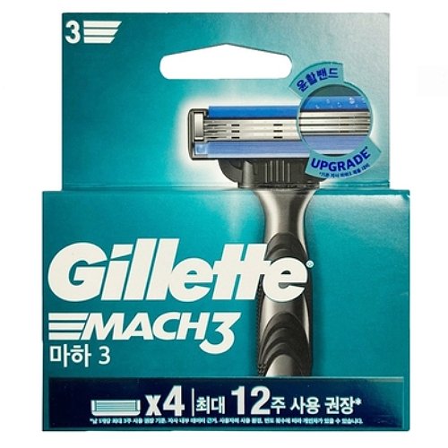 질레트  2024 마하3 면도날