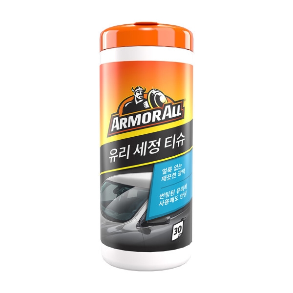 아머올  유리 세정 티슈 30매