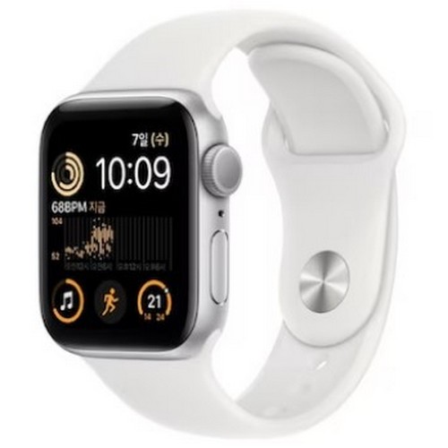 Apple  워치 SE 3세대 41mm 실버 알루미늄