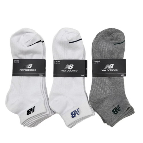 뉴발란스 바닥 리브 자수 단목 양말