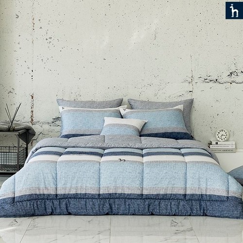 헤지스홈 모달 앤드류 블루 9온스 퀼트이불 패드세트
