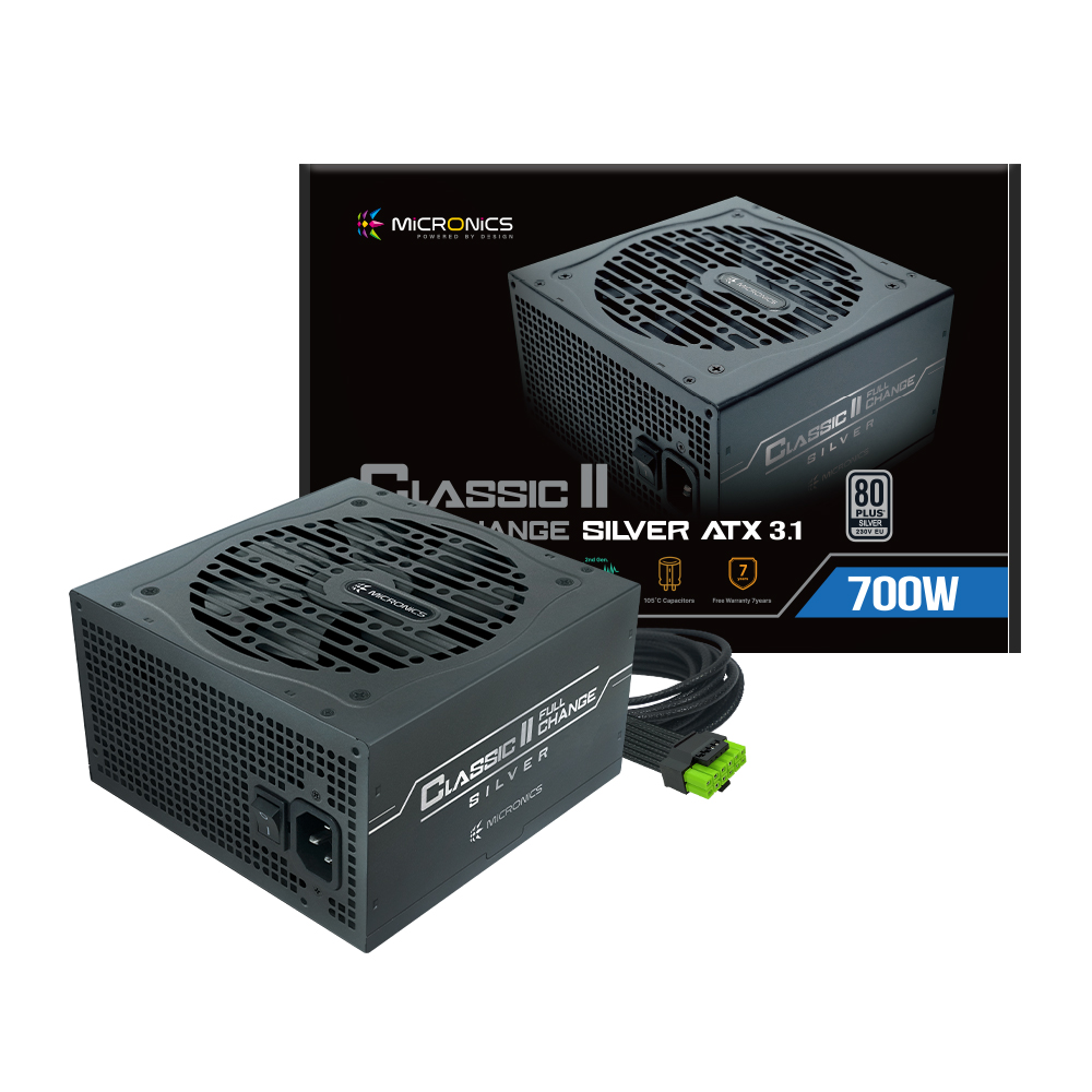 마이크로닉스  Classic II 풀체인지 700W 80PLUS실버 ATX3.1