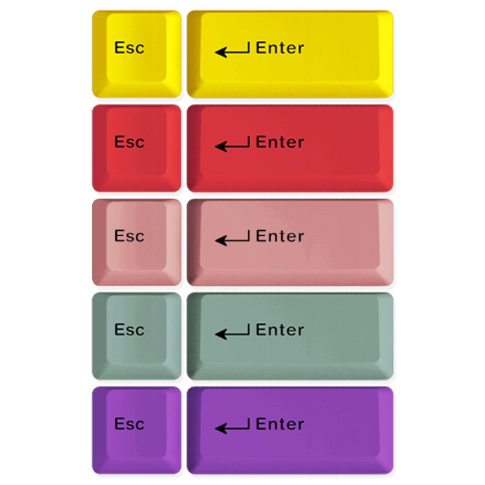 엠스톤 mStone 2Key ESC + ENTER 승화 키캡