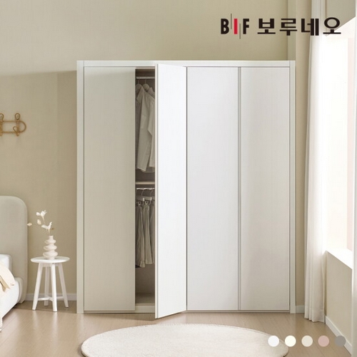 BIF보루네오  히든그루브 여닫이 작은방 붙박이장