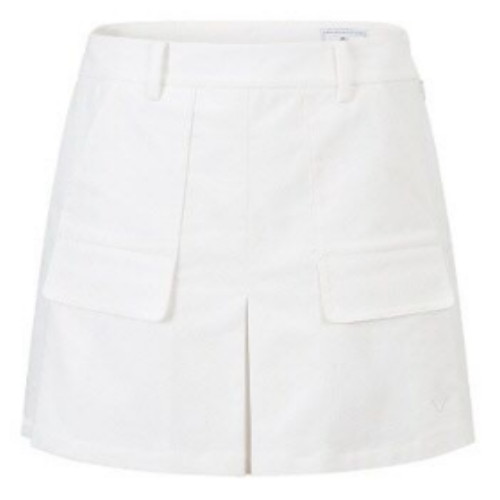 캘러웨이 와이드 플리츠 CWPC24S406_WH