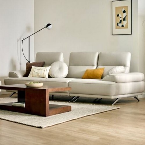 자코모 소네트 스윙 피아나 이태리 천연통가죽 소파 4인용