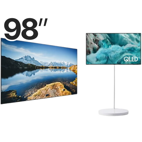 삼성전자 Crystal UHD KU98UD9000FXKR + KQ55QF7AAFXKR 무빙스타일