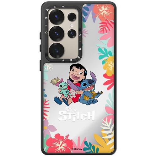 모란카노코리아  갤럭시S25 울트라 릴로앤스티치 디즈니 힐링 내츄럴 미러 케이스