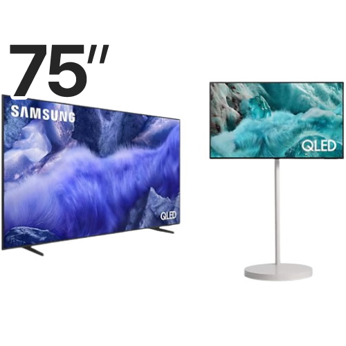 삼성전자 QLED KQ75QFE1AFXKR + KQ43QF7AAFXKR 무빙스타일 라이트