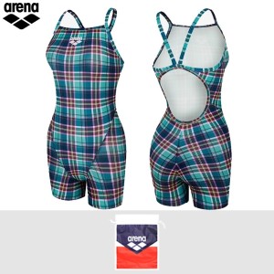 아레나  컨트리 체크 2부 반신 싱글 A5FL1LH05MNT