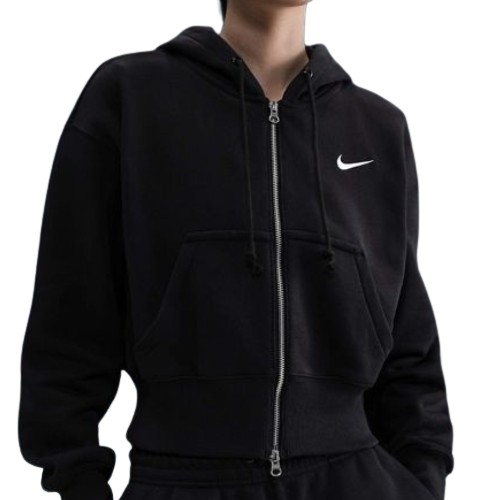 나이키  피닉스 플리스 여성 루즈 풀집 크롭 후디 HV2427-010