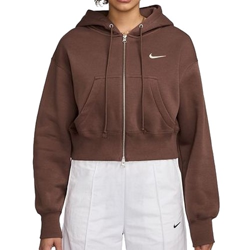 나이키 피닉스 플리스 여성 루즈 풀집 크롭 후디 HV2427-265