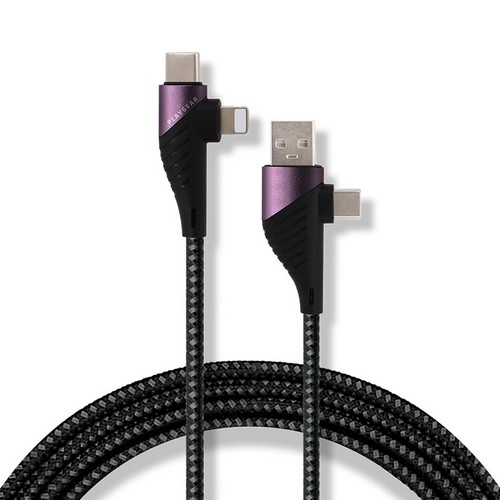 포트리스  PD 4in1 65W 멀티 케이블 PG-CAC8