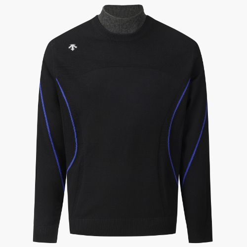 데상트골프  반집업 라인포인트 방풍 스웨터 DQ32MFKP96