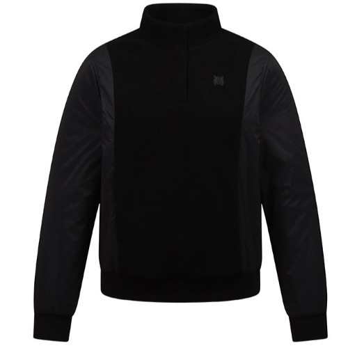 링스  부클 트레이닝 세트 패딩 아노락 L21E3JP384_BK