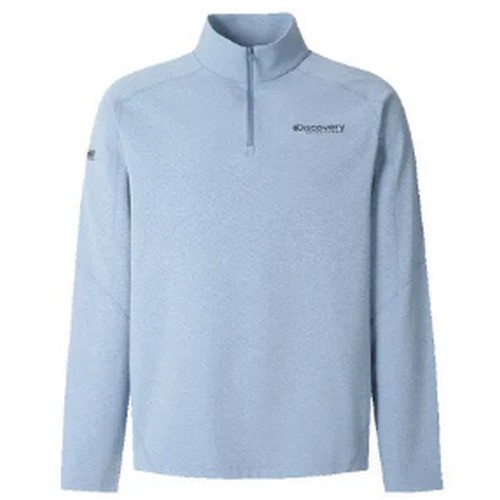 디스커버리익스페디션 베이직 집업티셔츠 DMZT37054-BLS