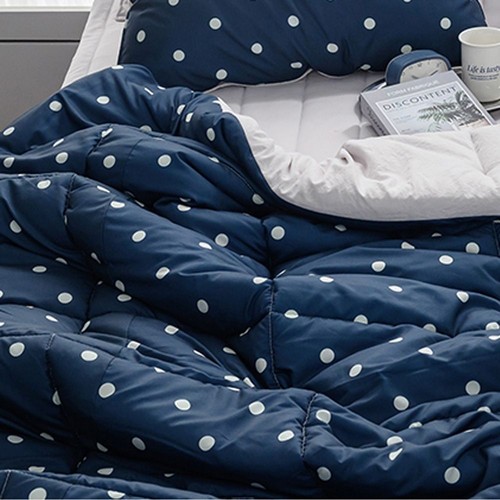 해피니 도트 세미마이크로 차렵이불