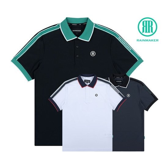 레인메이커  블록 테잎 PK 반팔 티셔츠 R32MCT09