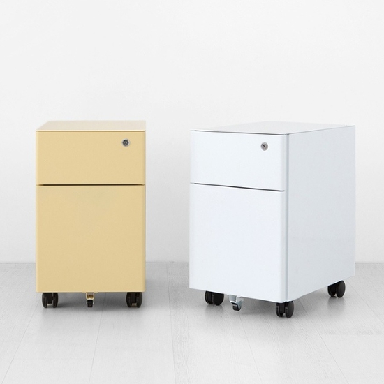 마켓비 TAZO 2단 라운드형 서랍장 300