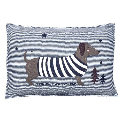 더조은 동물캐릭터 순면 누빔 베개커버