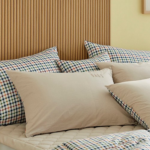 닥스HOME 고밀도 심슨 베이지 베개커버