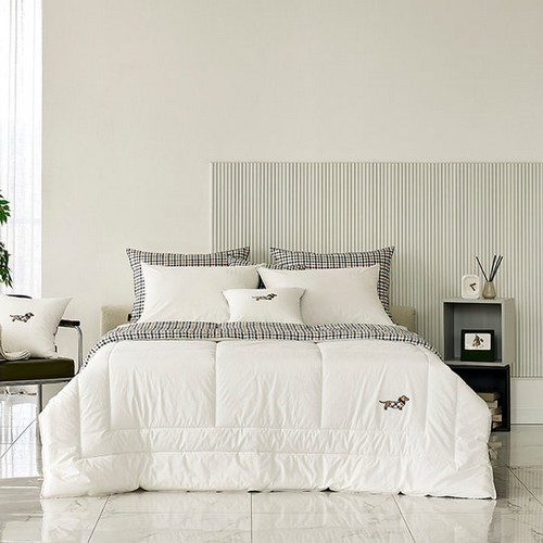 닥스HOME 고밀도 심슨 화이트 3온스 퀼트이불패드세트