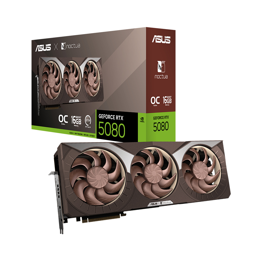 ASUS  지포스 RTX 5080 OC D7 16GB NOCTUA 대원씨티에스