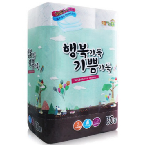 원진페이퍼 해뜨는집 행복가득 기쁨가득 3겹  (30롤)