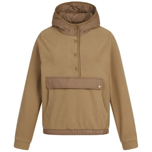 팬텀  우븐 믹스 후드 아노락 점퍼 221E3JP301_BR