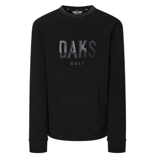 LF 닥스골프 우븐 믹스 풀오버 DGTS5D752BK