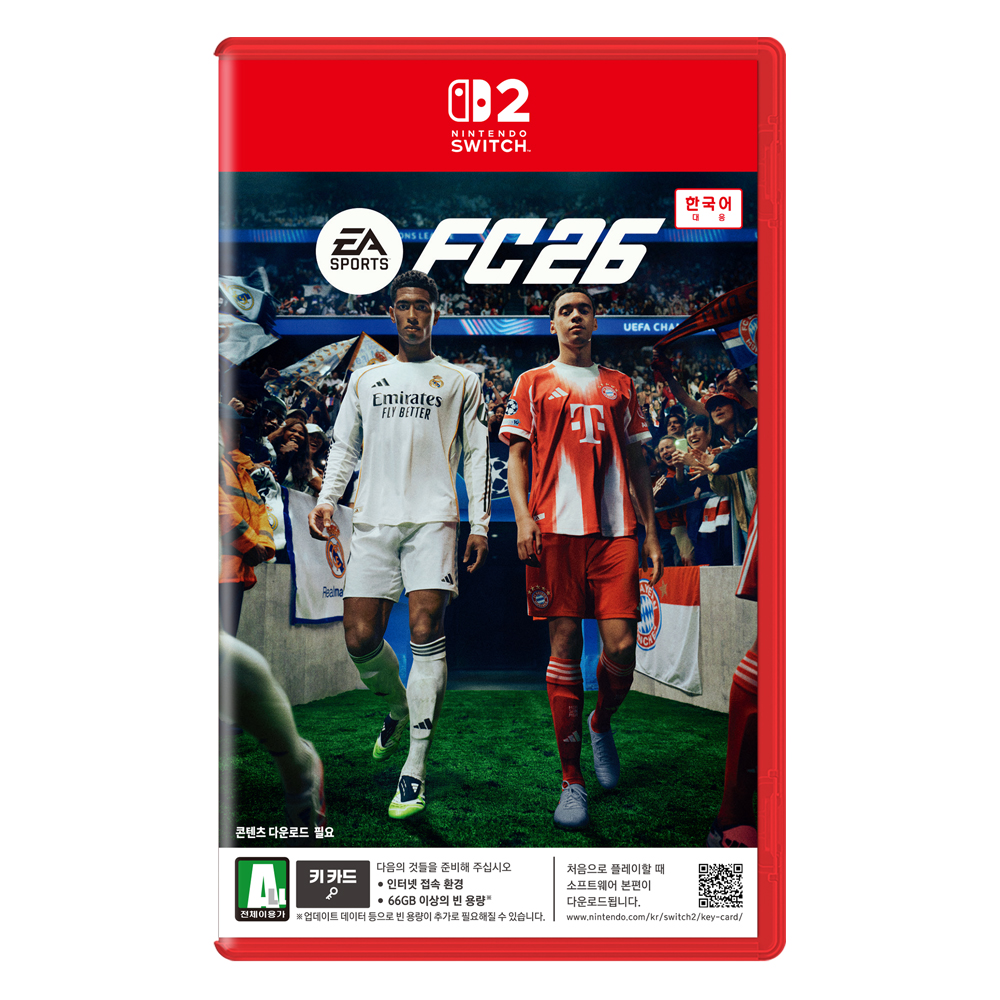 FC 26 한글판[SWITCH2, 패키지키카드] 이미지 138036449
