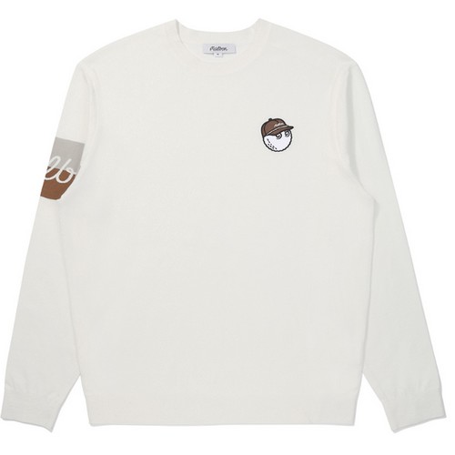 말본골프  버킷 롱 슬리브 스웨터 M5321PKT01IVY