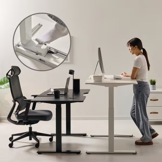 롱코 이지퀵 듀얼모터 모션 스탠딩 책상